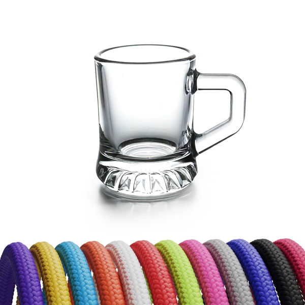 Schnapglas zum Umhängen, am Band