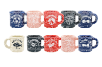 Schnapsglas / Schnapskrug aus Keramik bedruckt / Label