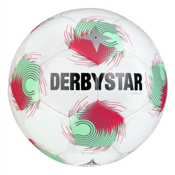 DERBYSTAR Tempo TT v25 Gr.5 weiss rot gruen Trainingsbälle