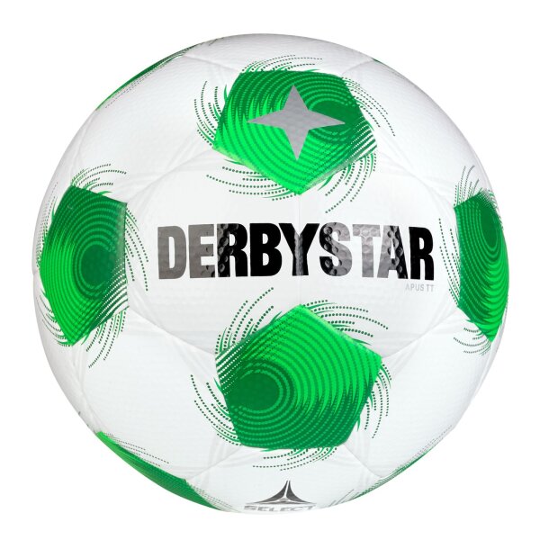 DERBYSTAR Apus TT DB v25 Gr.5 weiss gruen Trainingsbälle