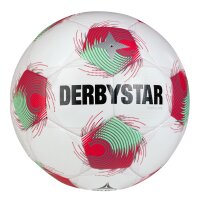 DERBYSTAR Tempo APS v25 Gr.5 weiss rot gruen Spielbälle