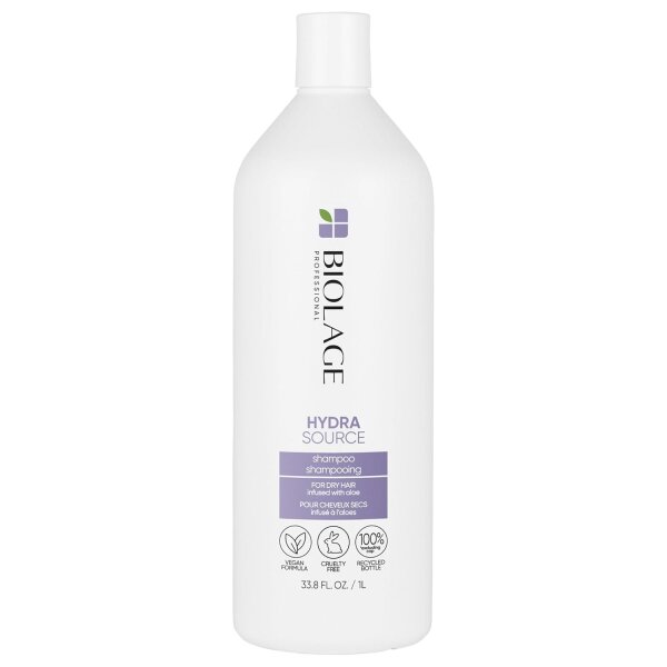 Matrix Biolage Essentials HydraSource Shampoo, 1000 ml, Unparfümiert (R5.1)