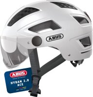 ABUS Stadthelm Hyban 2.0 ACE - Fahrradhelm mit Visier,...