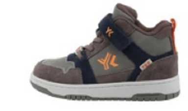 Lurchi Kletter darkgrey+orange 03617 dkgrey-orange  Kinderschuhe