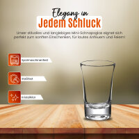 Schnapsglas 30835 bedruckt, veredelt, mit Logo / Label