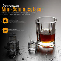 Schnapsglas 30830 bedruckt, veredelt, mit Logo / Label