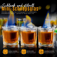 Schnapsglas 30830 bedruckt, veredelt, mit Logo / Label