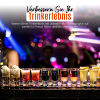 48x Schnapsgläser 4cl Shotgläser für Party, Tequila Vodka uvm. 30835