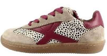 Lurchi Sneaker beige-pink / Klett beige/pink  Kinderschuhe