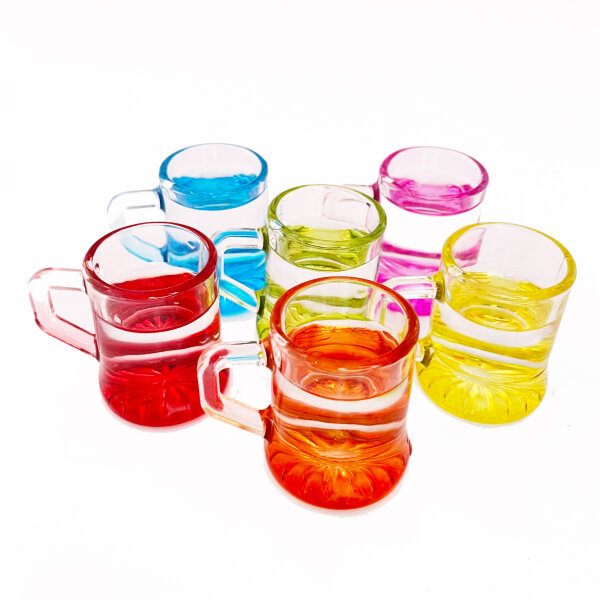 Bunt (ohne blau und rot)